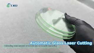 Πλήρως αυτόματη γραμμή παραγωγής κοπής λέιζερ γυαλιού μεγάλου μεγέθους