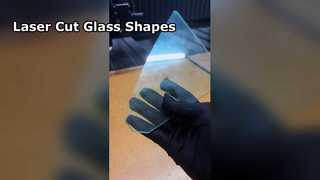 4mm F πράσινο γυαλί που κόβει ακανόνιστο σχήμα