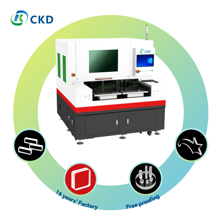 State-of-the-Art Laser Glass Cutting Machine for Precise and Clean Cuts  To Speed 0-500mm/s
