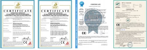 Κίνα Shandong Regiant CNC Equipment Co.,Ltd Πιστοποιήσεις
